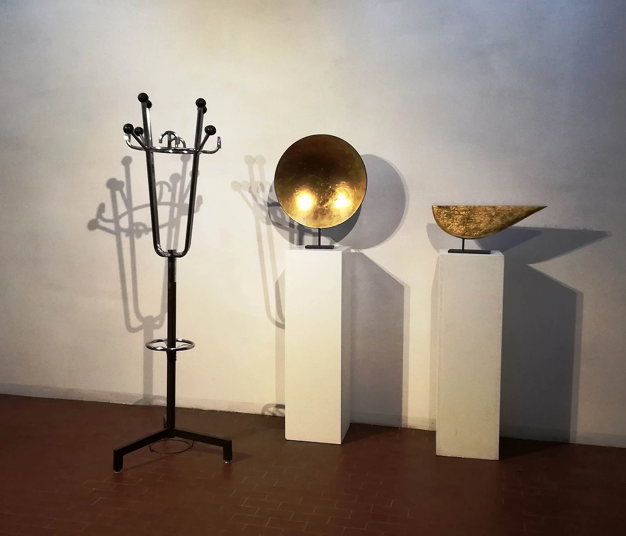 Appendiabiti a stelo in metallo, anni '60 1190748