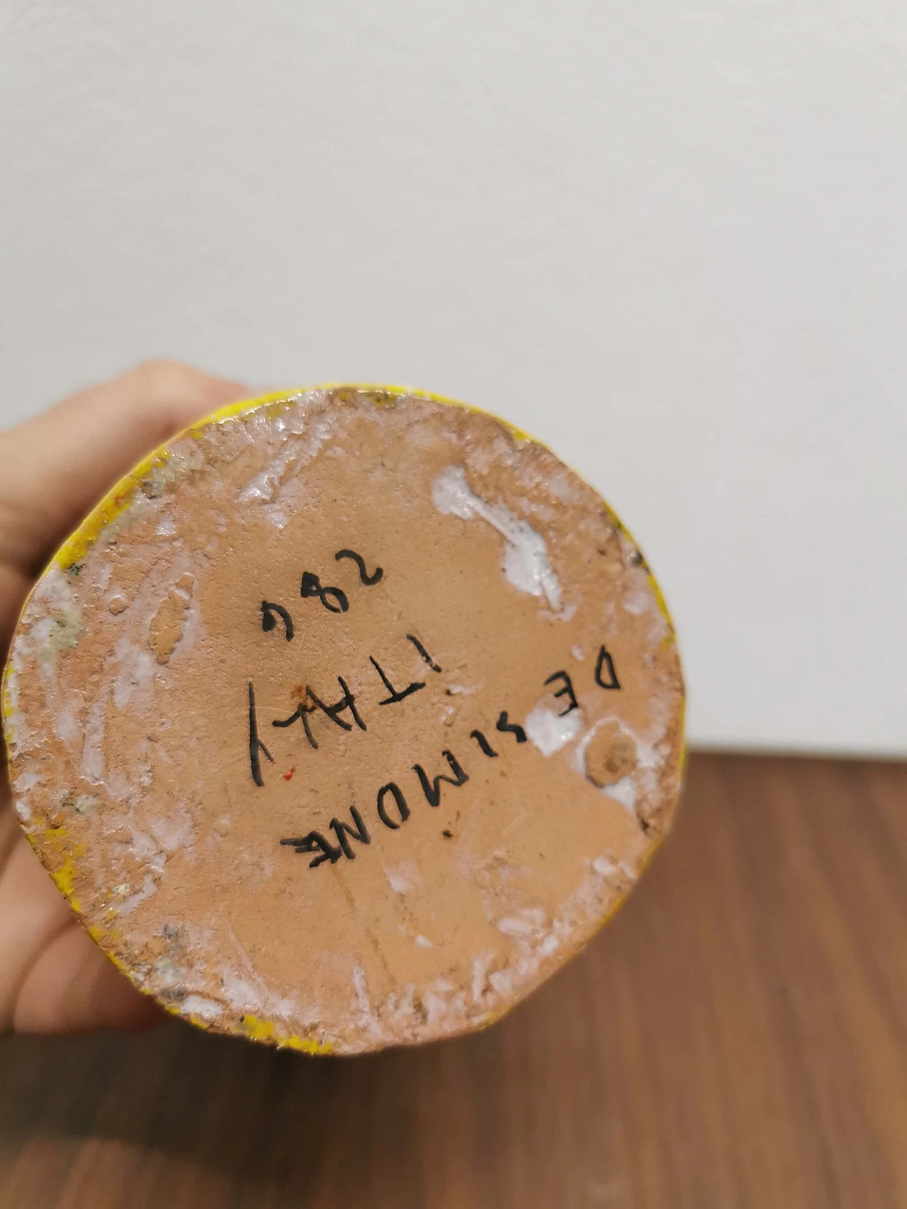 De Simone, hand-painted ceramic vase with anthropomorphic shape, 60s 1190929