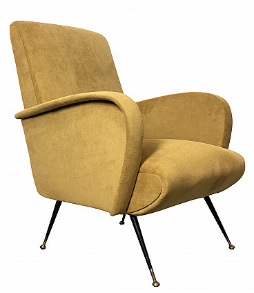 Yellow armchair, 50s
