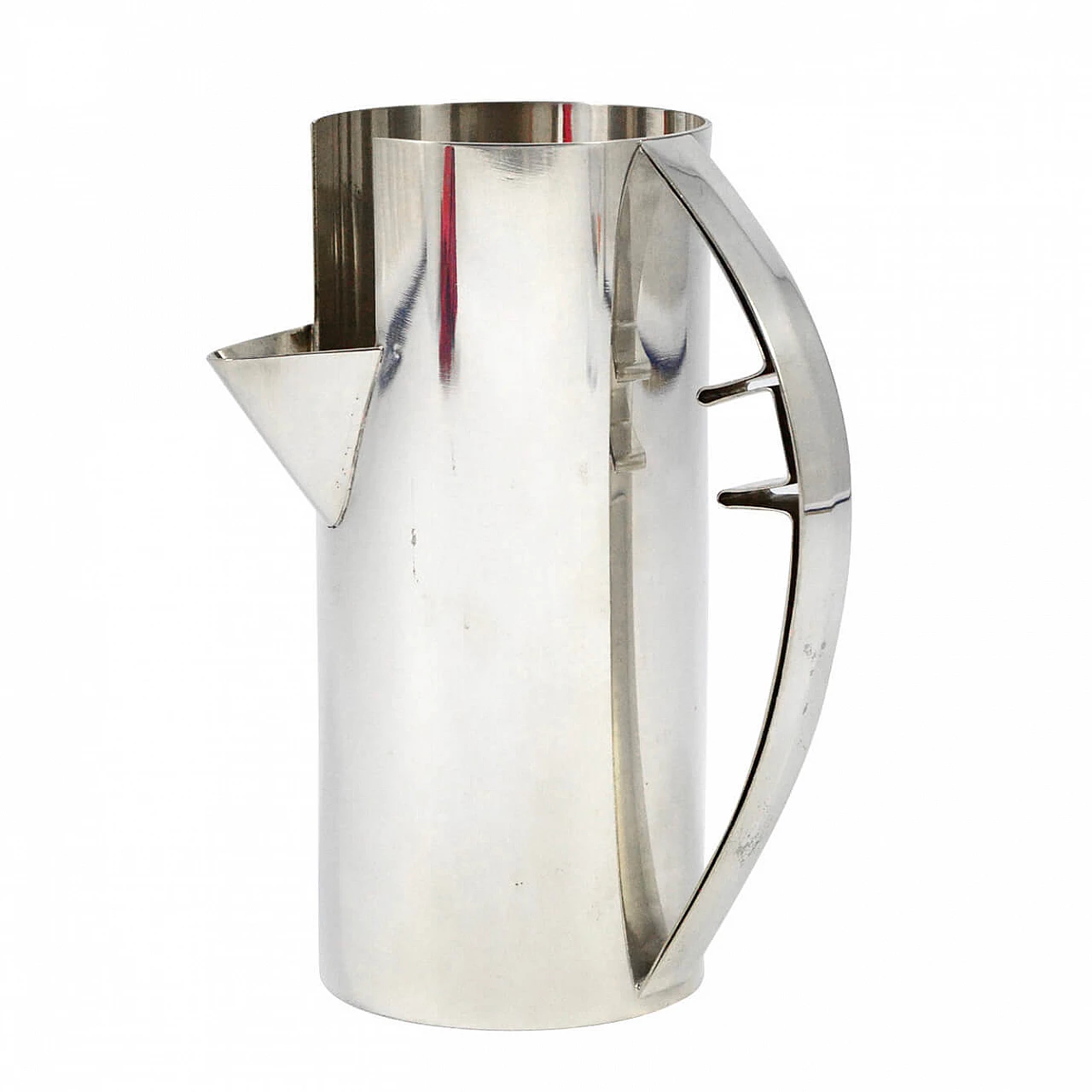 Silverplate jug by Carlo Scarpa for Cleto Munari, 1977 1191889