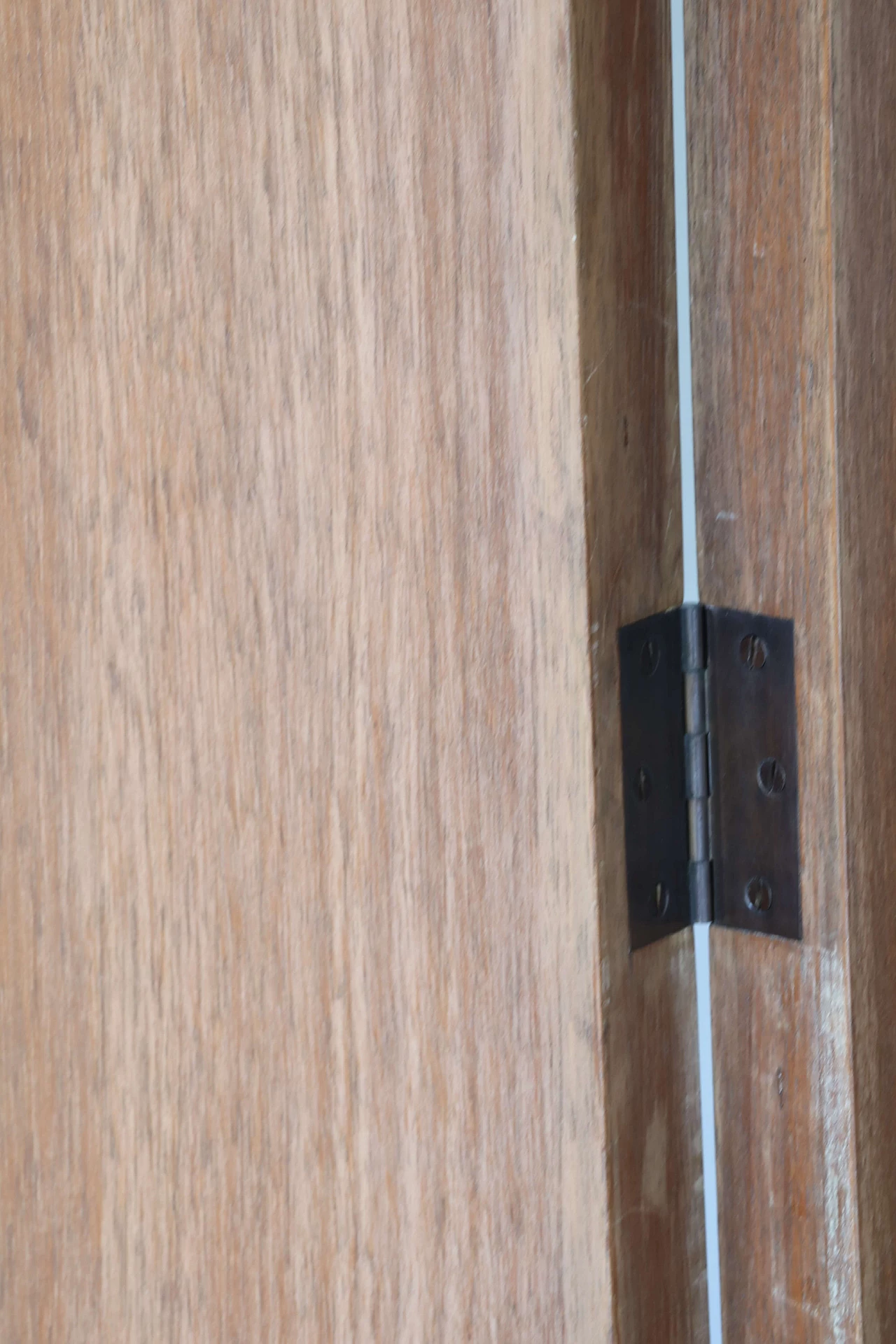 Mobile libreria con scrivania e separè in legno di noce, anni '60 1192910