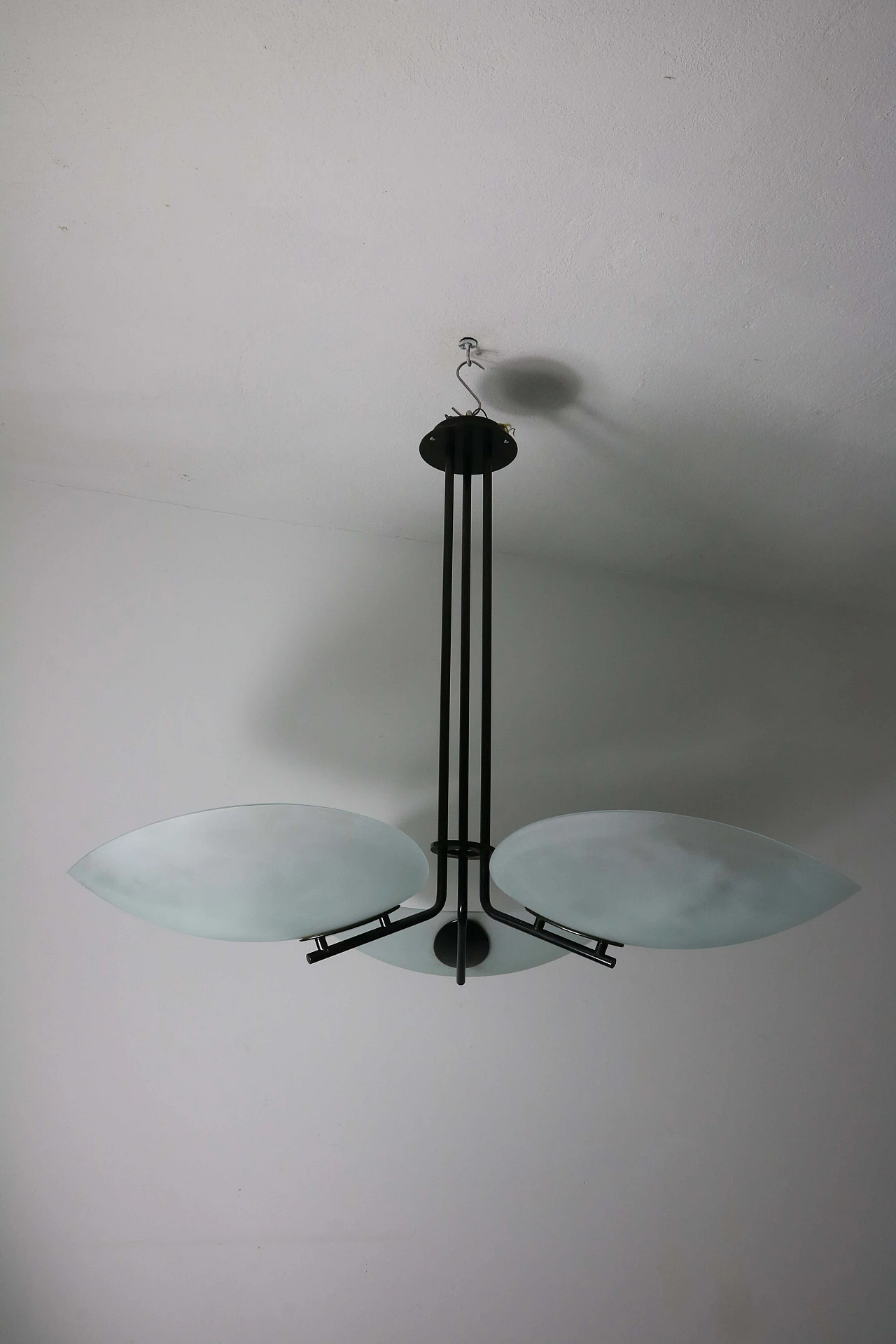 3 Lights chandelier by Artemide, 70s 1192939