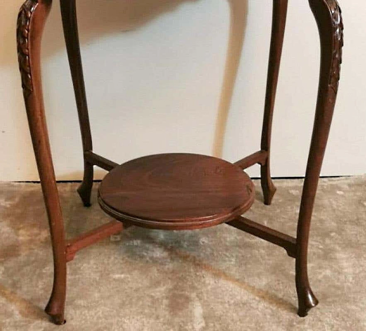 Chippendale style tea table in mahogany, 10s 1193373
