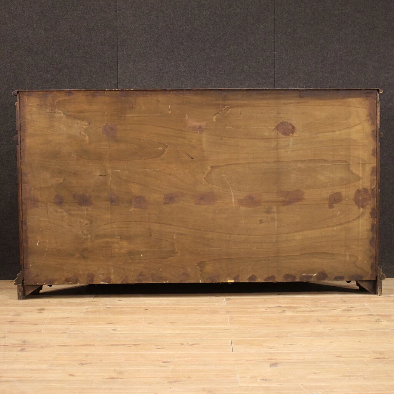 Credenza italiana in legno di rovere e faggio, anni '40 1193409