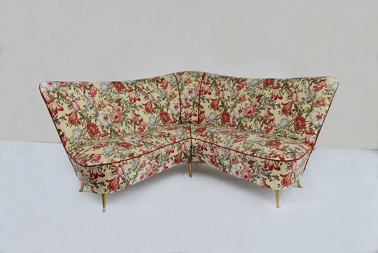 Corner sofa by Isa Bergamo, 1950s 1194350