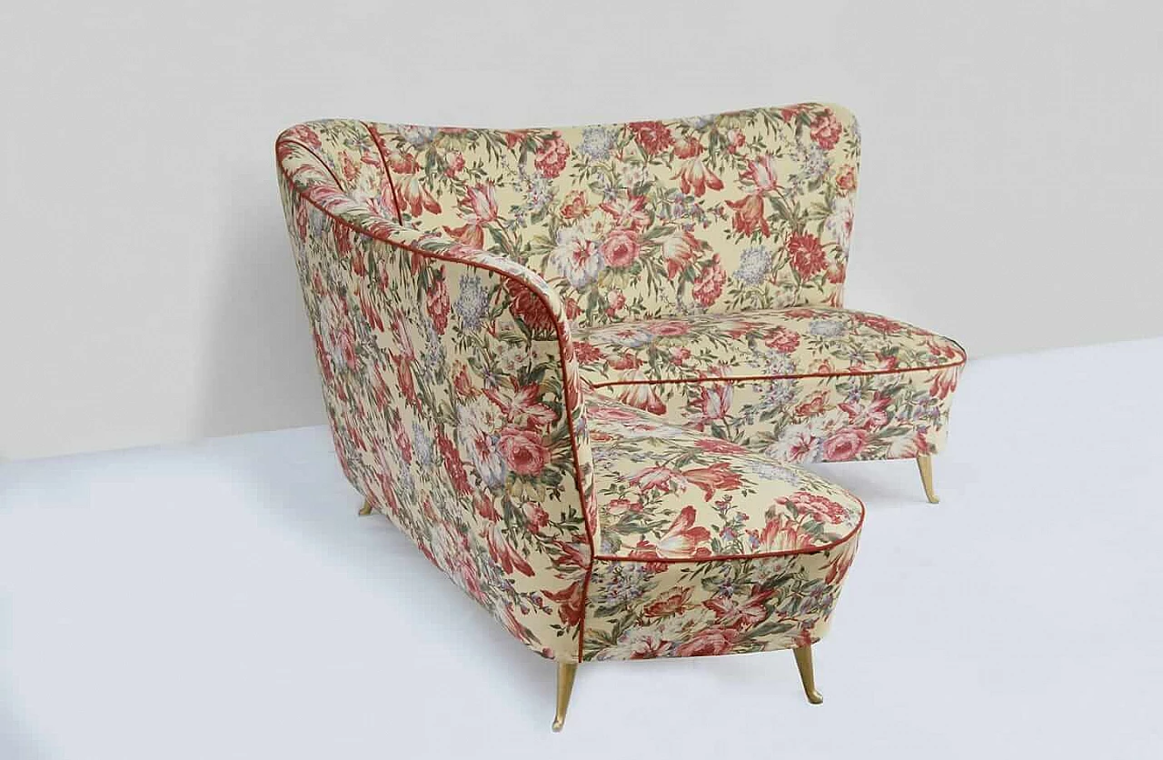 Corner sofa by Isa Bergamo, 1950s 1194354