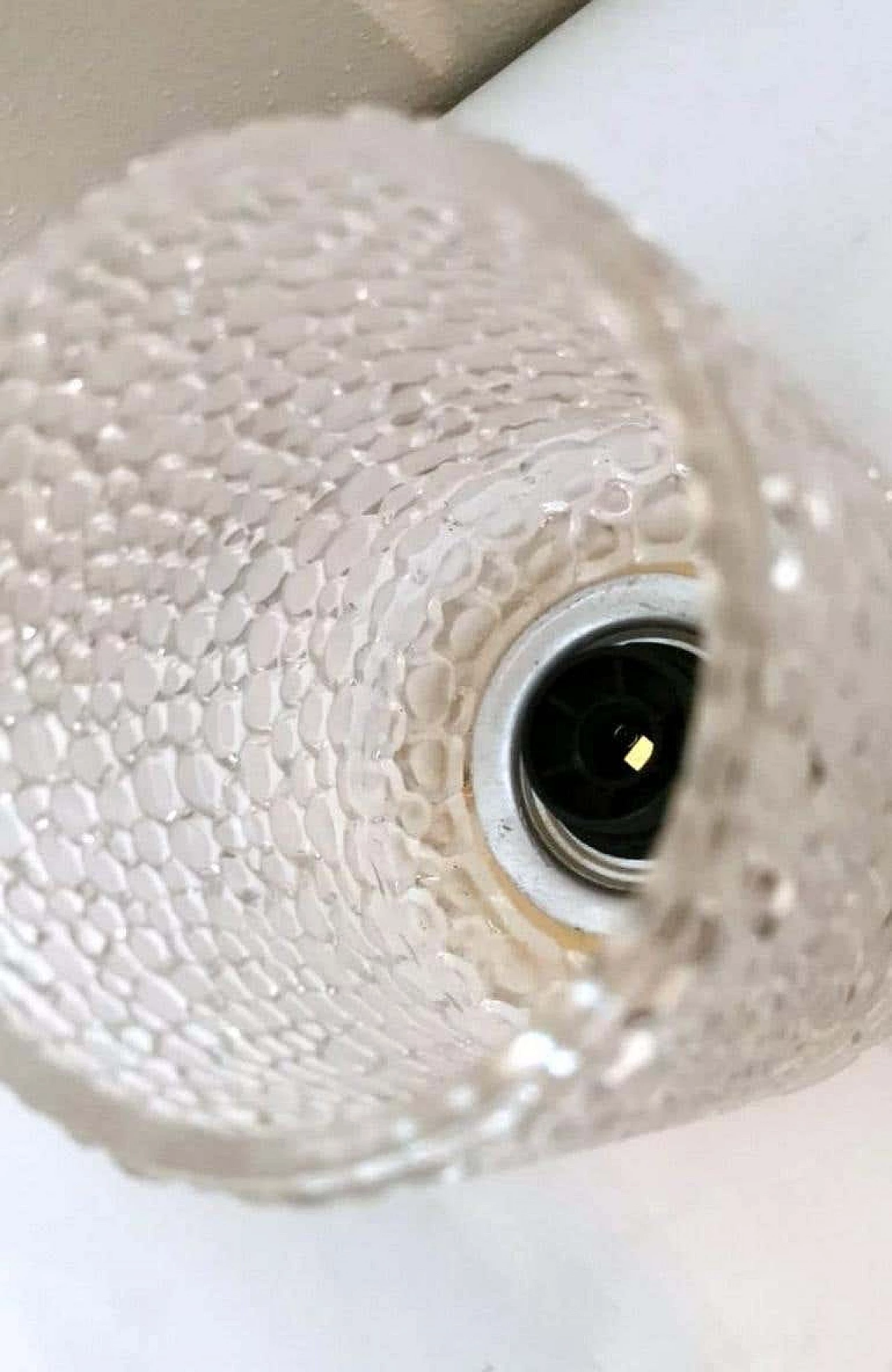 3 Maison Arlus style sconces in brass and half crystal, 50s 1194422