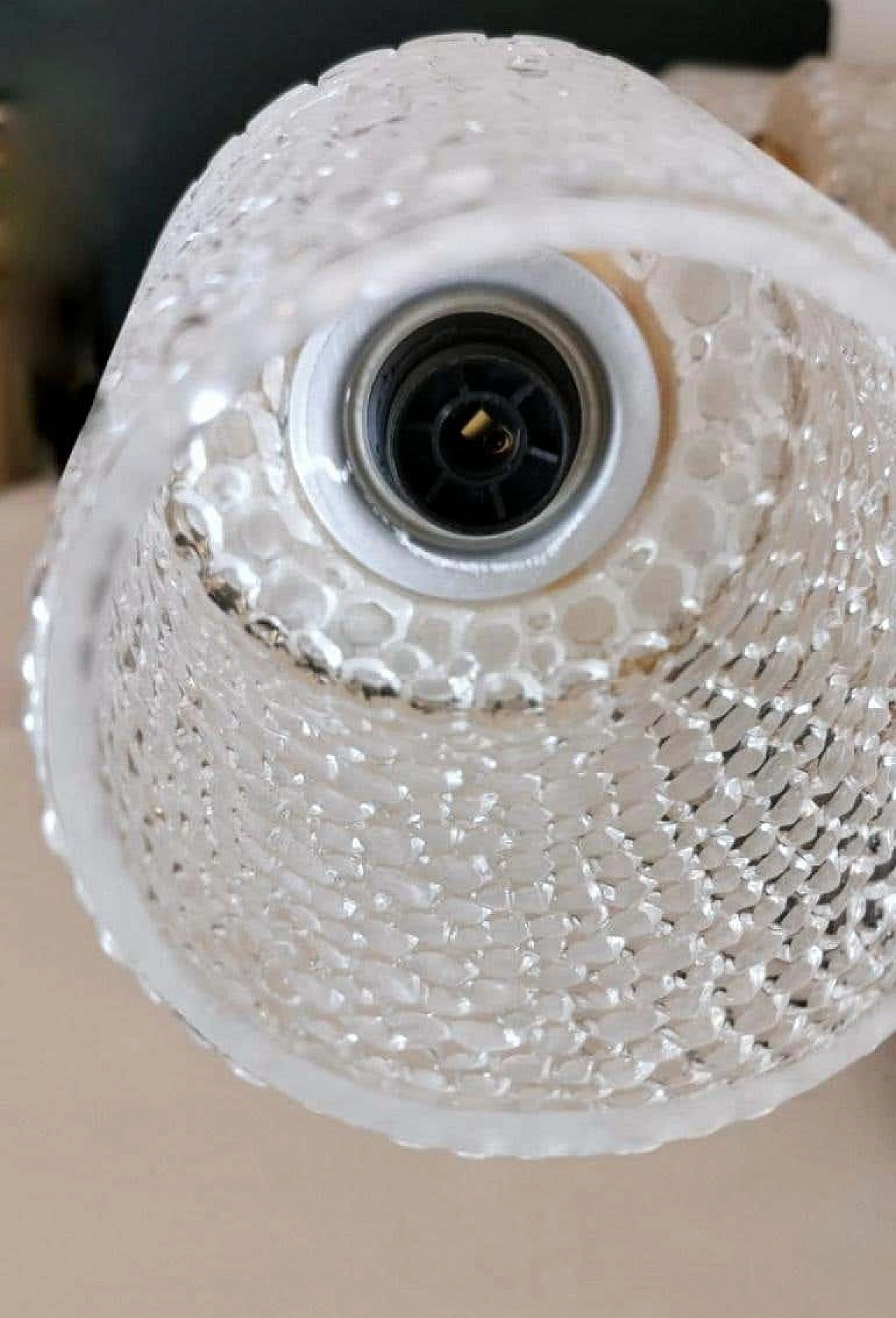 3 Maison Arlus style sconces in brass and half crystal, 50s 1194423