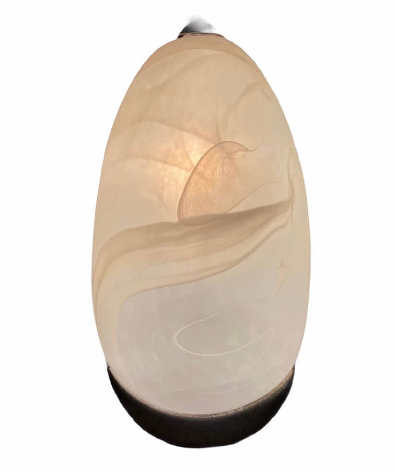 4 Glass sconces, 70s 1194671