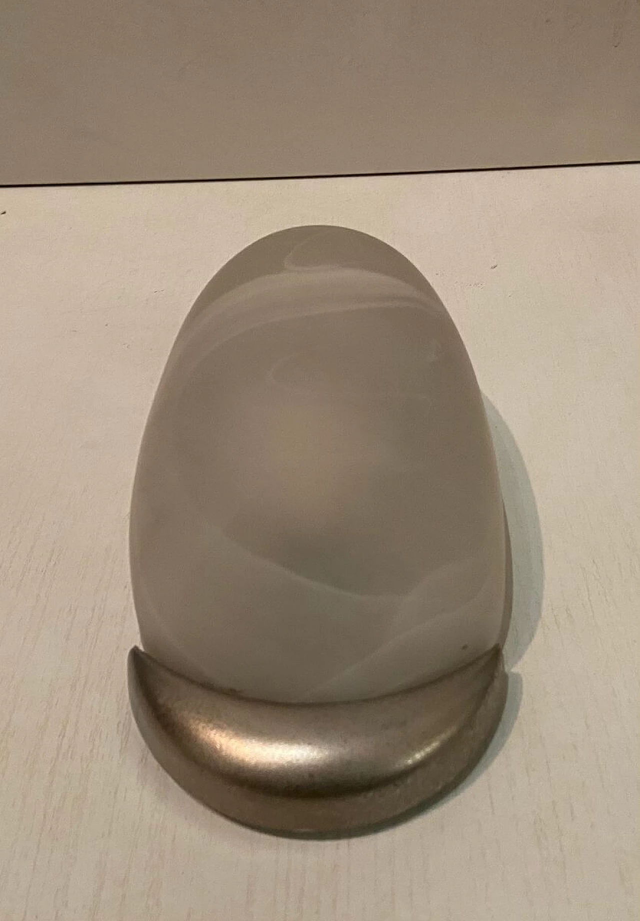 4 Glass sconces, 70s 1194676