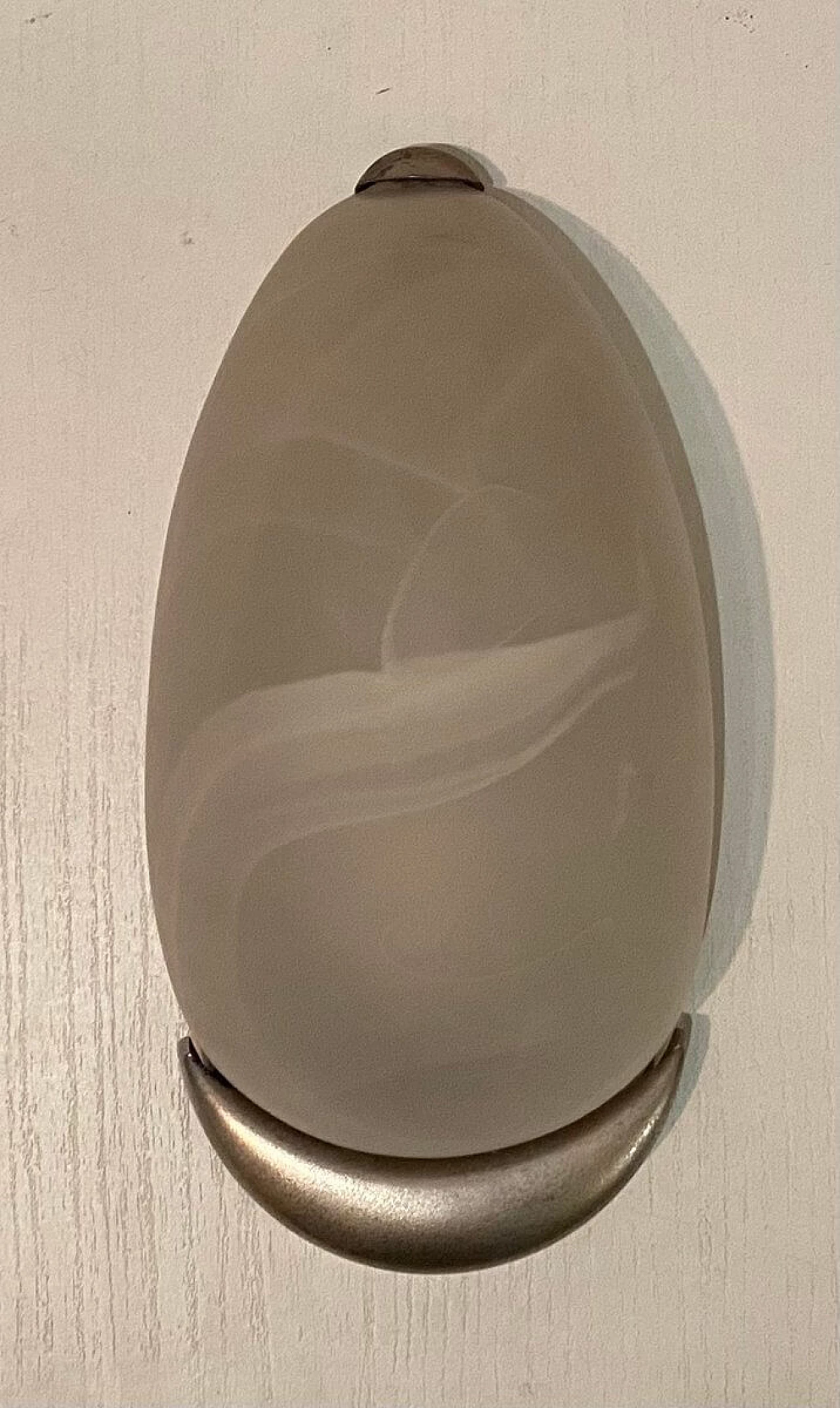 4 Glass sconces, 70s 1194678