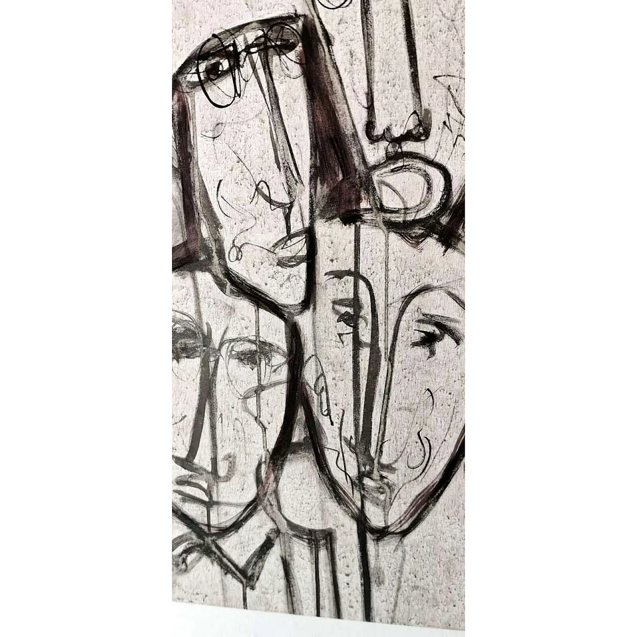 Dipinto tecnica mista su tela Giudici 10 di Max Marra, 2004 1194703
