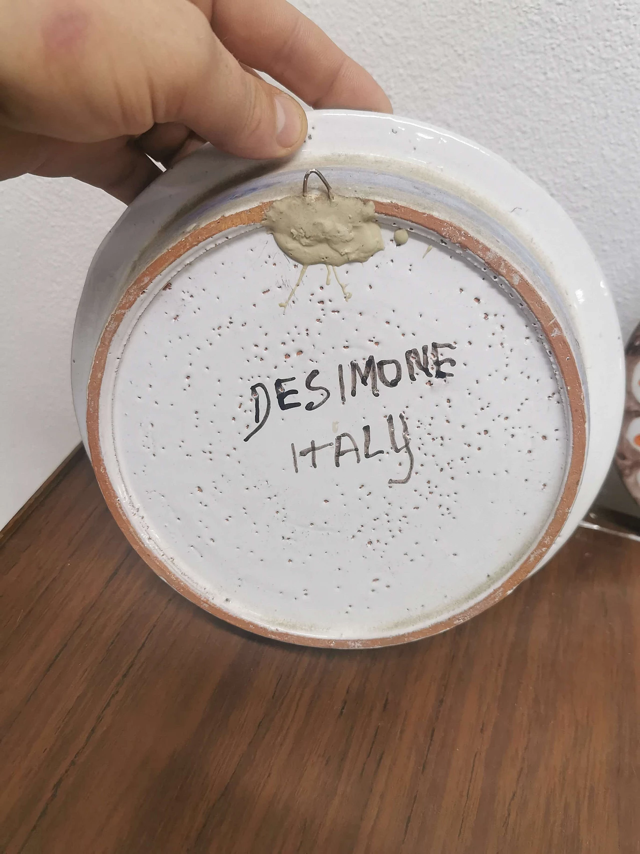 Coppia di piatti in ceramica De Simone, anni '70 1194824