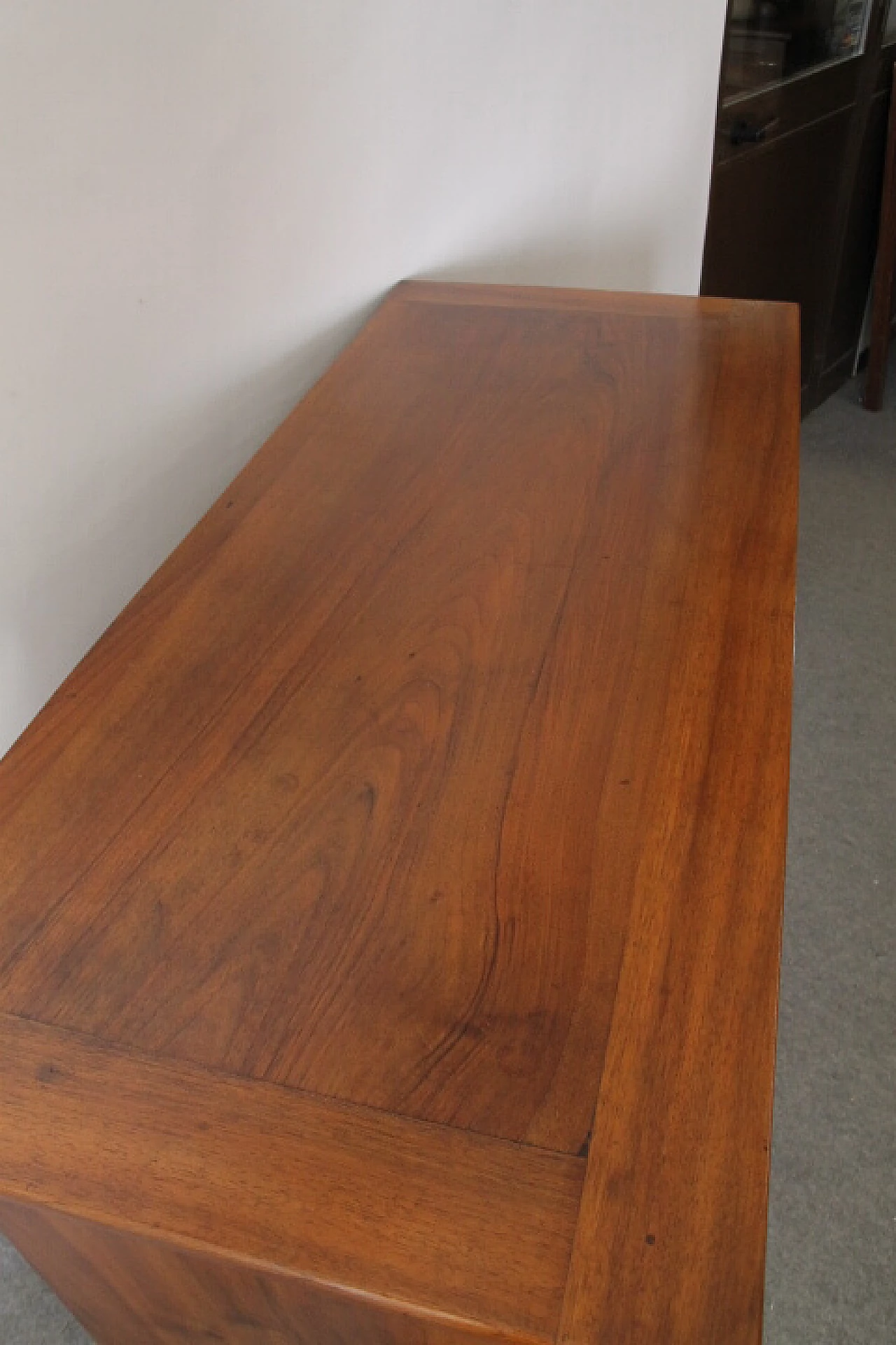 Cassettiera francese in noce e radica Luigi Filippo, 1860 1195130