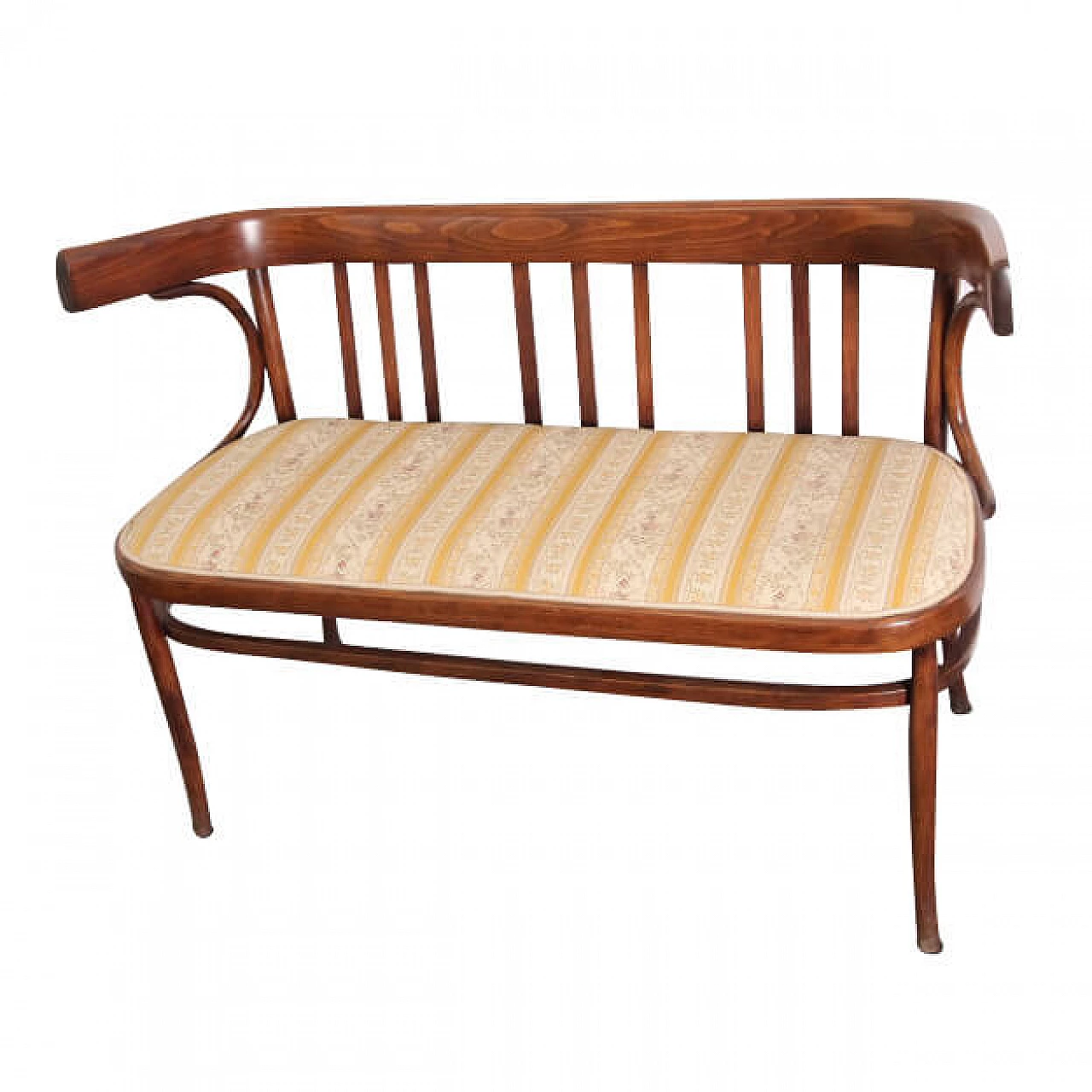 Divanetto Thonet in faggio, anni '60 1195159