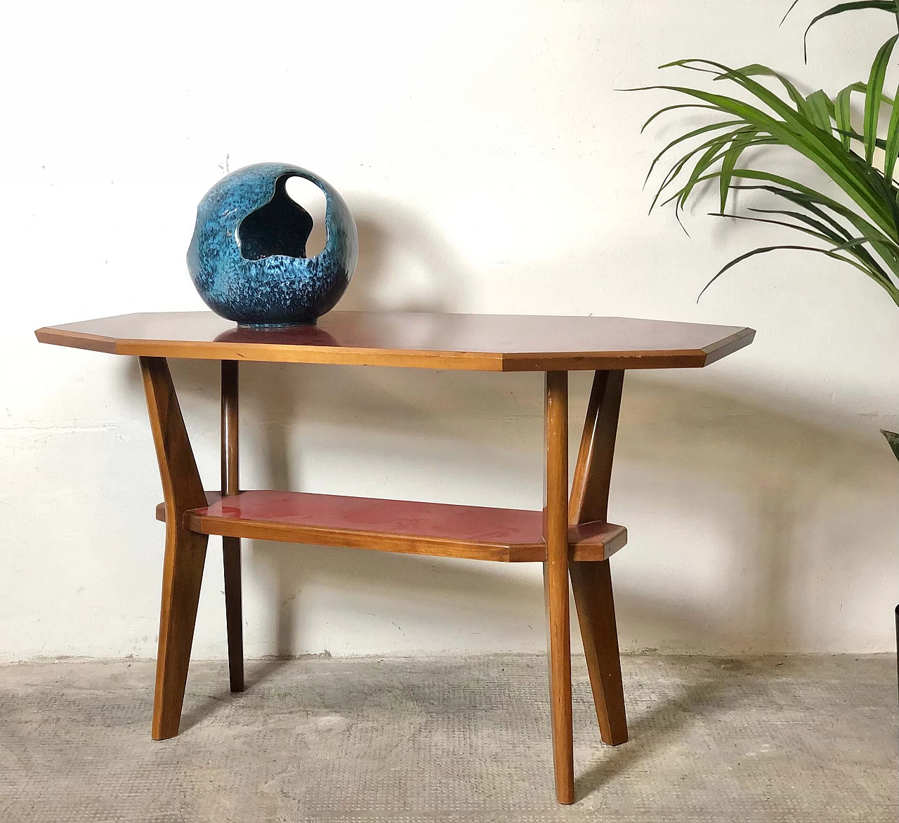 Beech wood coffee table, 40s 1195457
