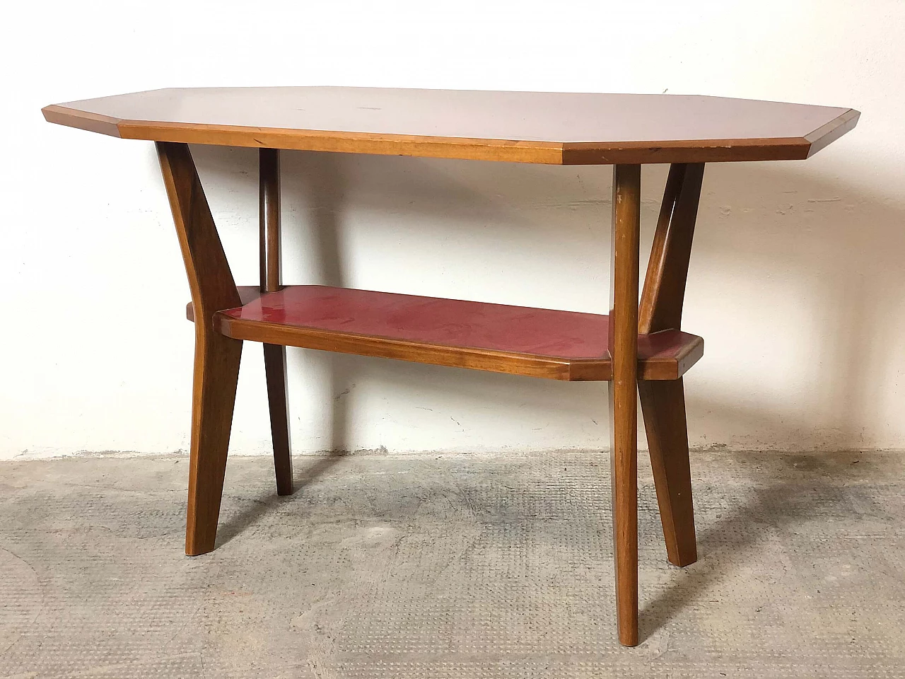 Beech wood coffee table, 40s 1195458