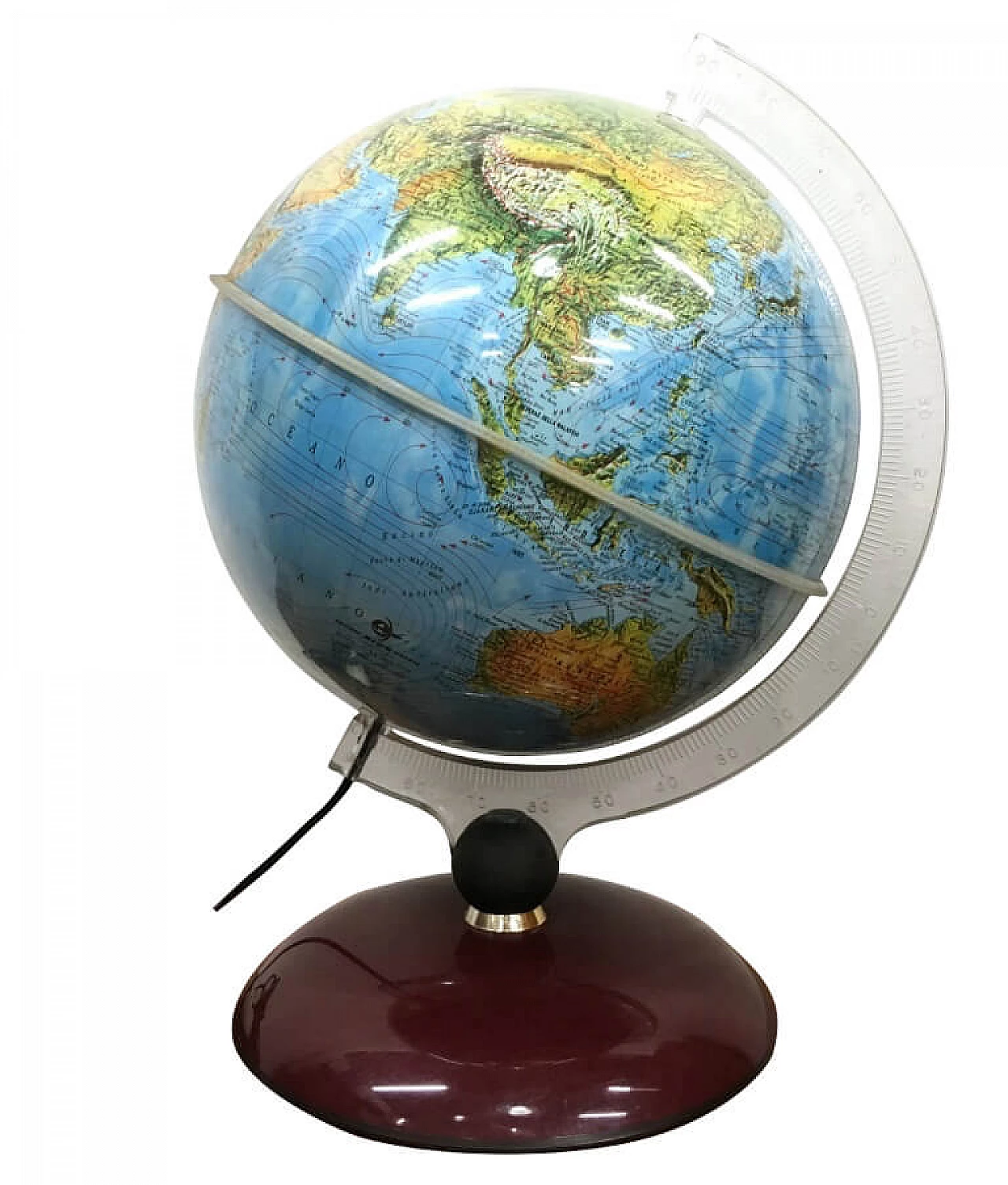 Mappamondo luminoso di Rico Firenze, anni '70 1195766