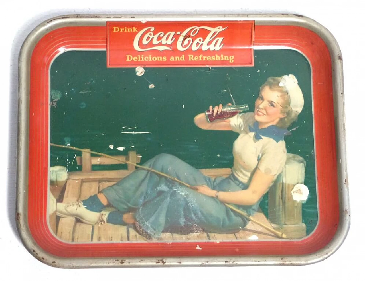 American Coca Cola tray, 1940s 1195873