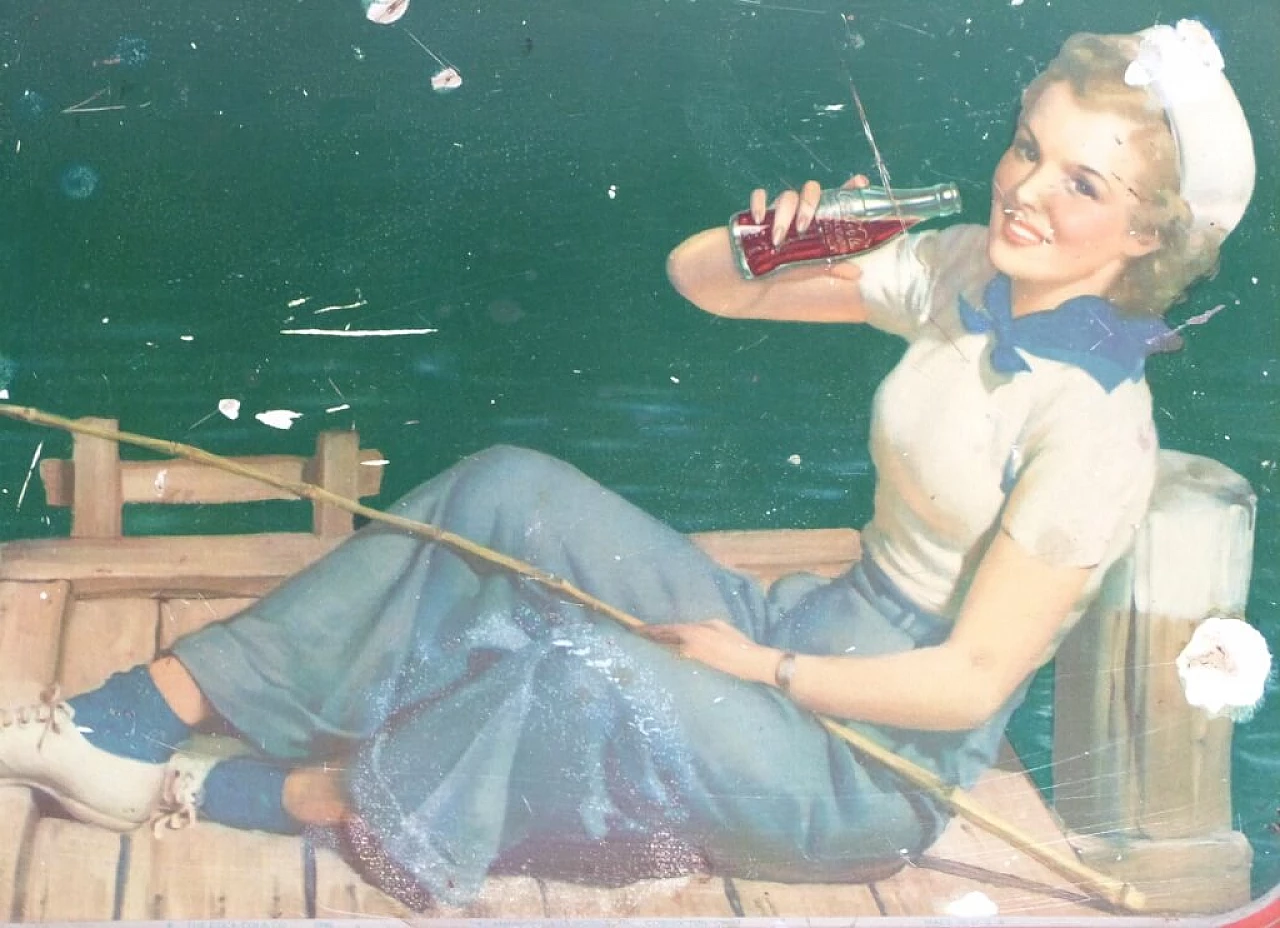 American Coca Cola tray, 1940s 1195874