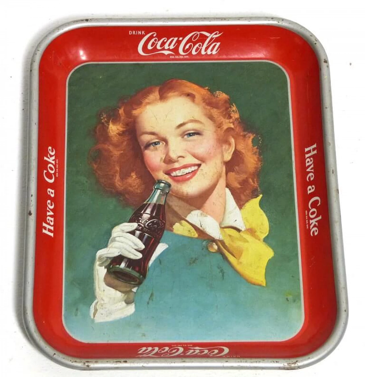 Vassoio Coca Cola americano, anni '50 1195879