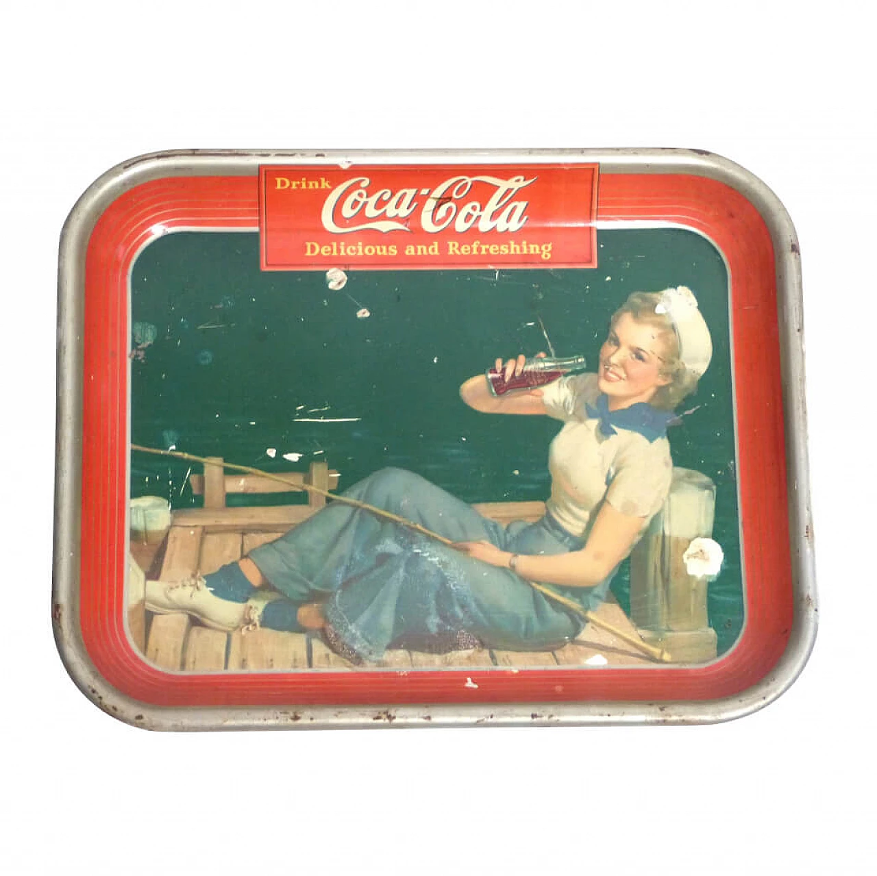 American Coca Cola tray, 1940s 1195968
