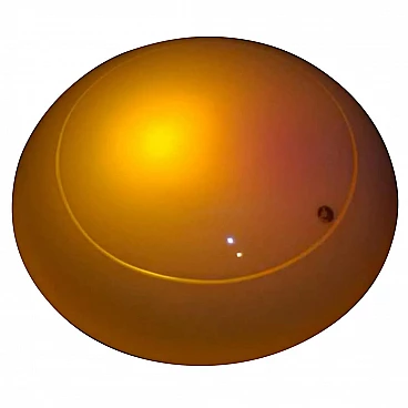 Lamp in Murano glass Res by De Majo, 70s