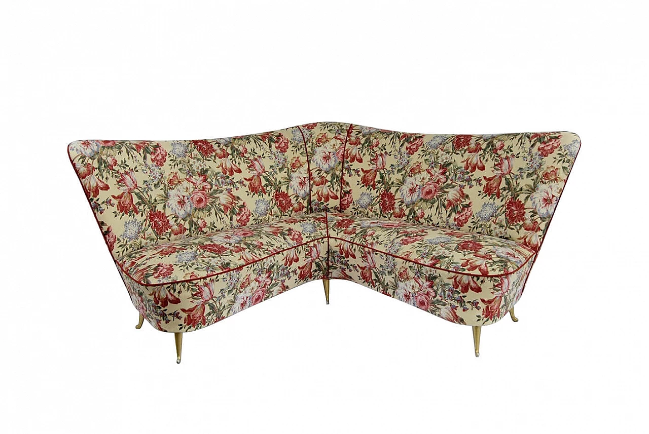 Corner sofa by Isa Bergamo, 1950s 1196041