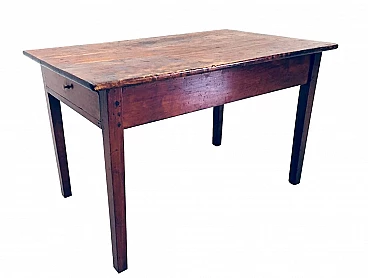 Cherry wood coffee table, 40s