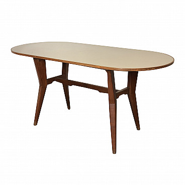 Dining table in wood, 1950s
