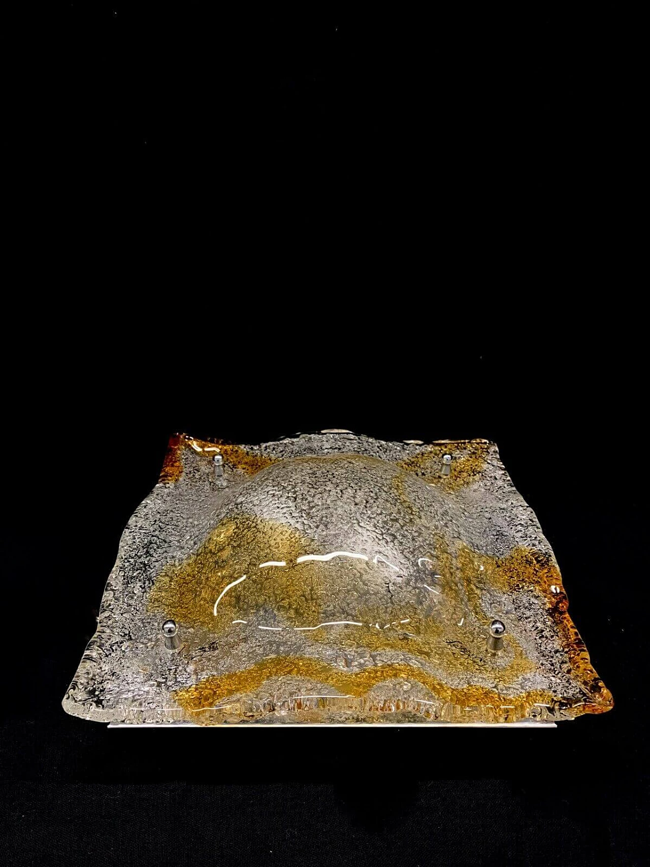 Applique in vetro di Murano attribuibile a La Murrina, anni '70 1197017