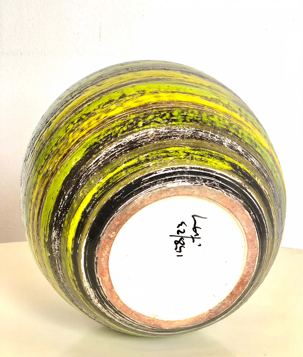 Ceramic vase by Lupi, 60s 1197145