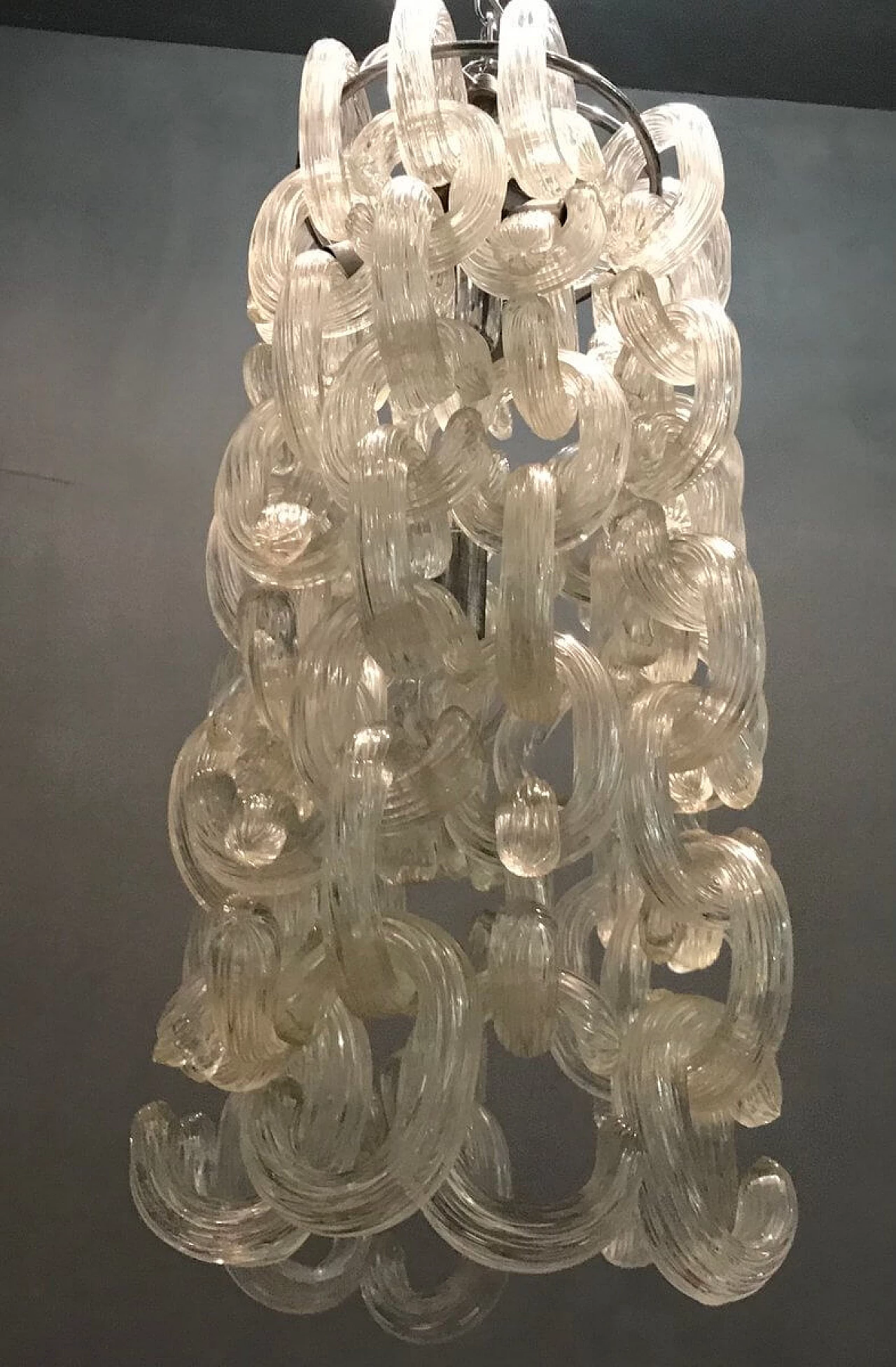 Murano glass chandelier by Carlo Nason for Murano, 1970s 1197182