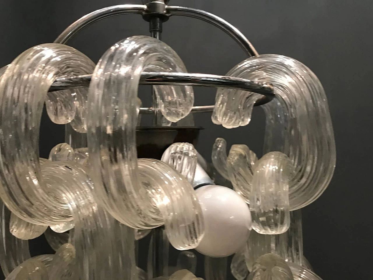 Murano glass chandelier by Carlo Nason for Murano, 1970s 1197185