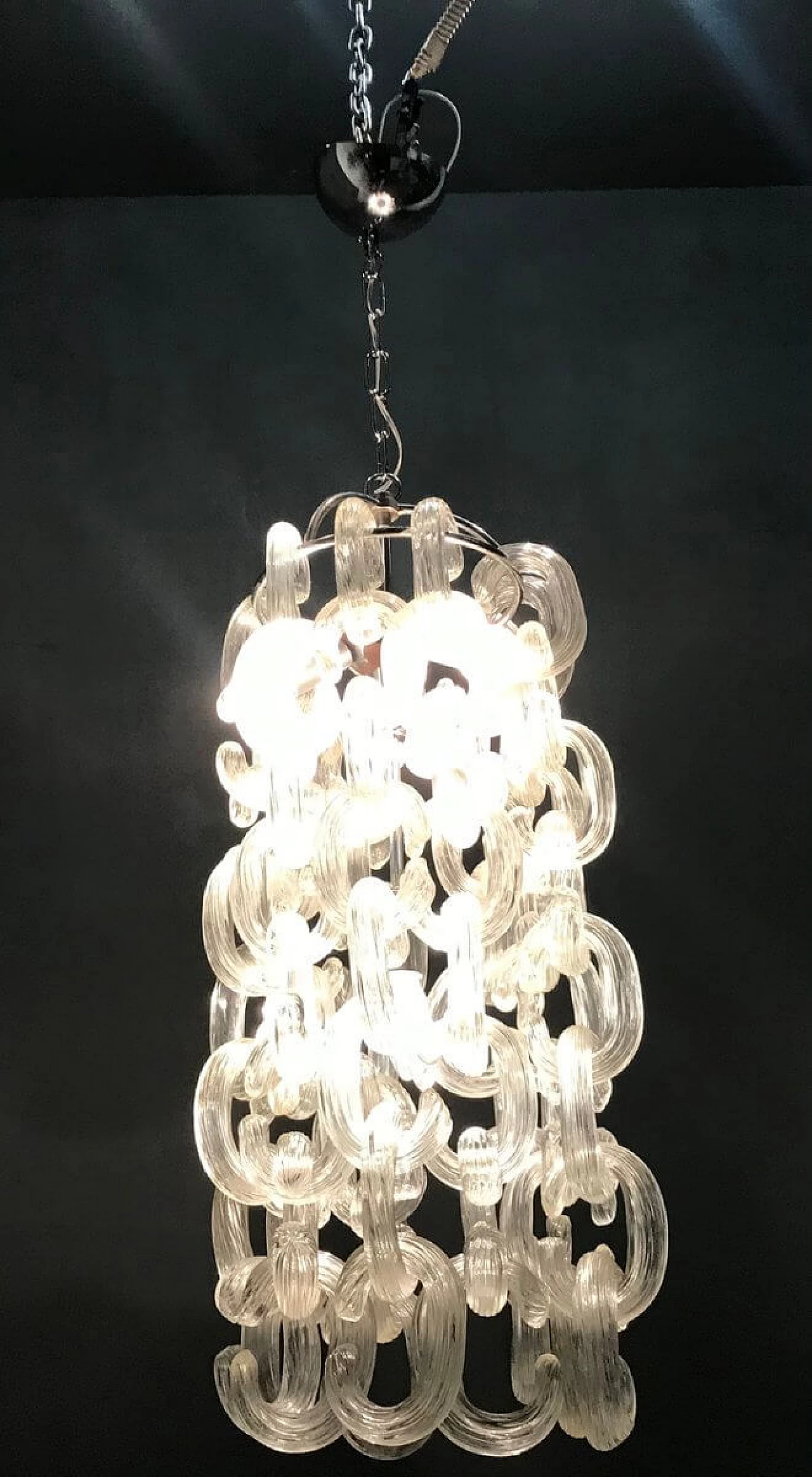 Murano glass chandelier by Carlo Nason for Murano, 1970s 1197187