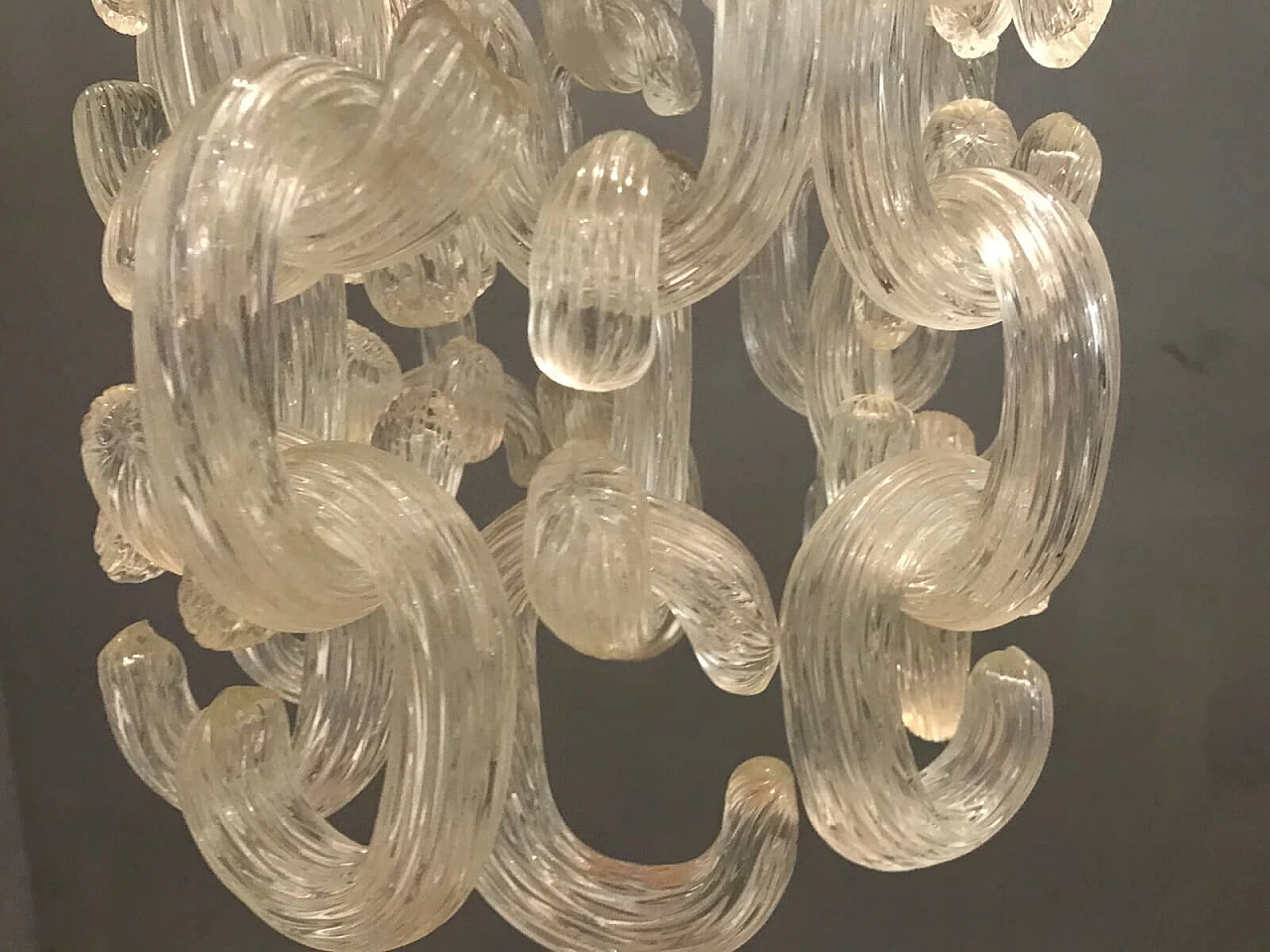 Murano glass chandelier by Carlo Nason for Murano, 1970s 1197189