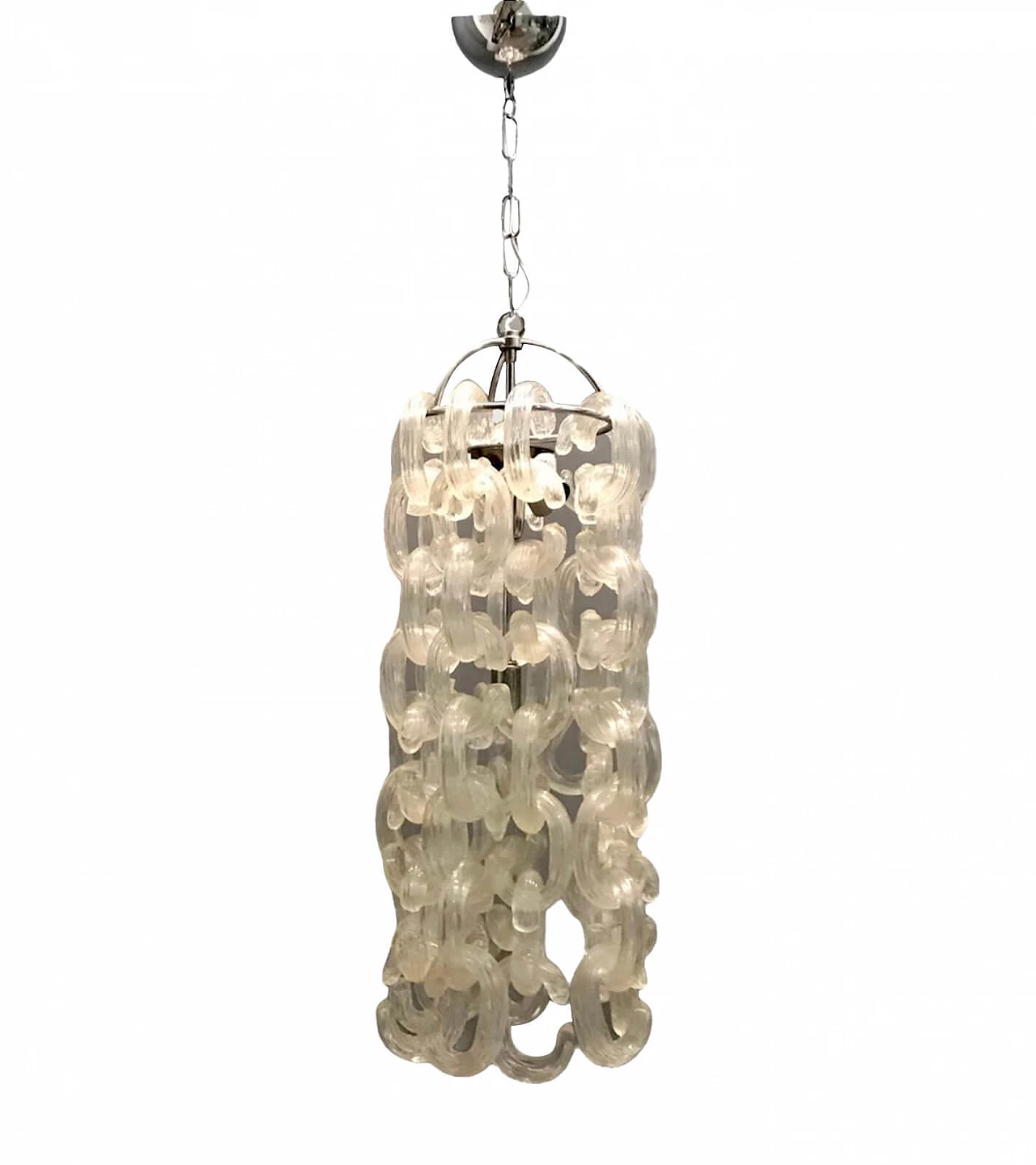 Murano glass chandelier by Carlo Nason for Murano, 1970s 1197266