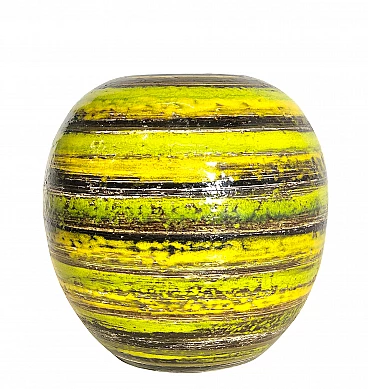 Vaso in ceramica di Lupi, anni '60
