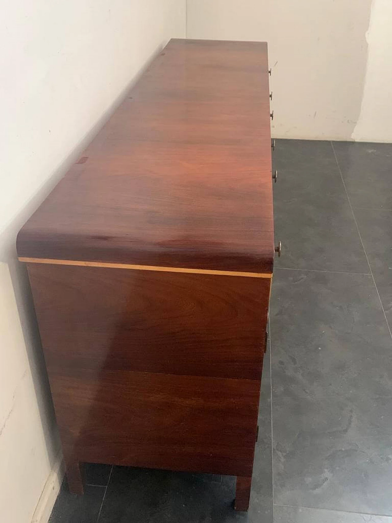 Art Deco maple and elm sideboard, 1940s 1197496