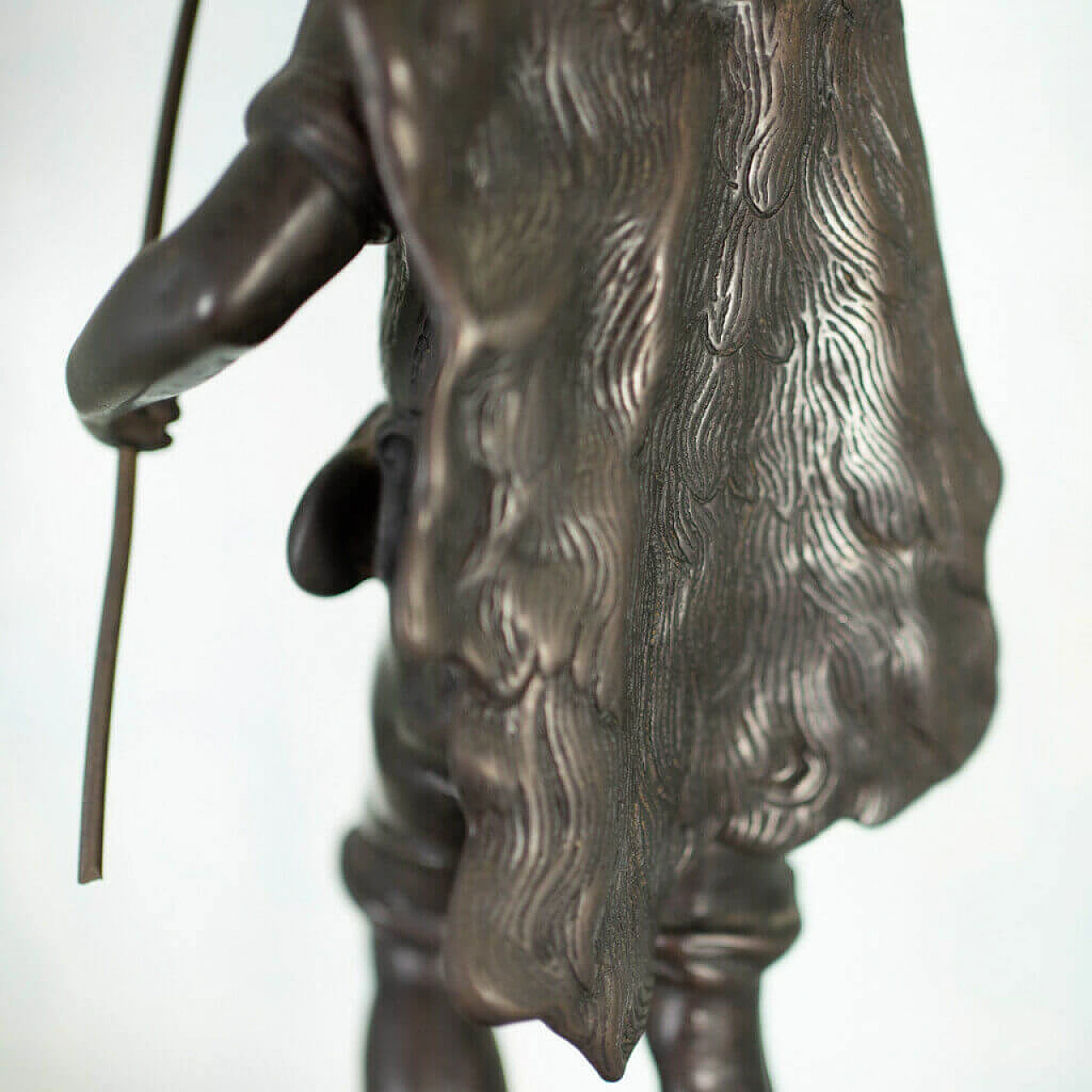 Bronze statue of fisherman, 10s 1197757