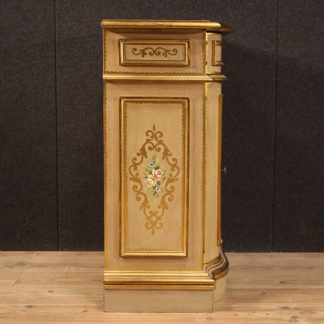 Credenza laccata e dipinta del XX secolo, anni '60 1197794