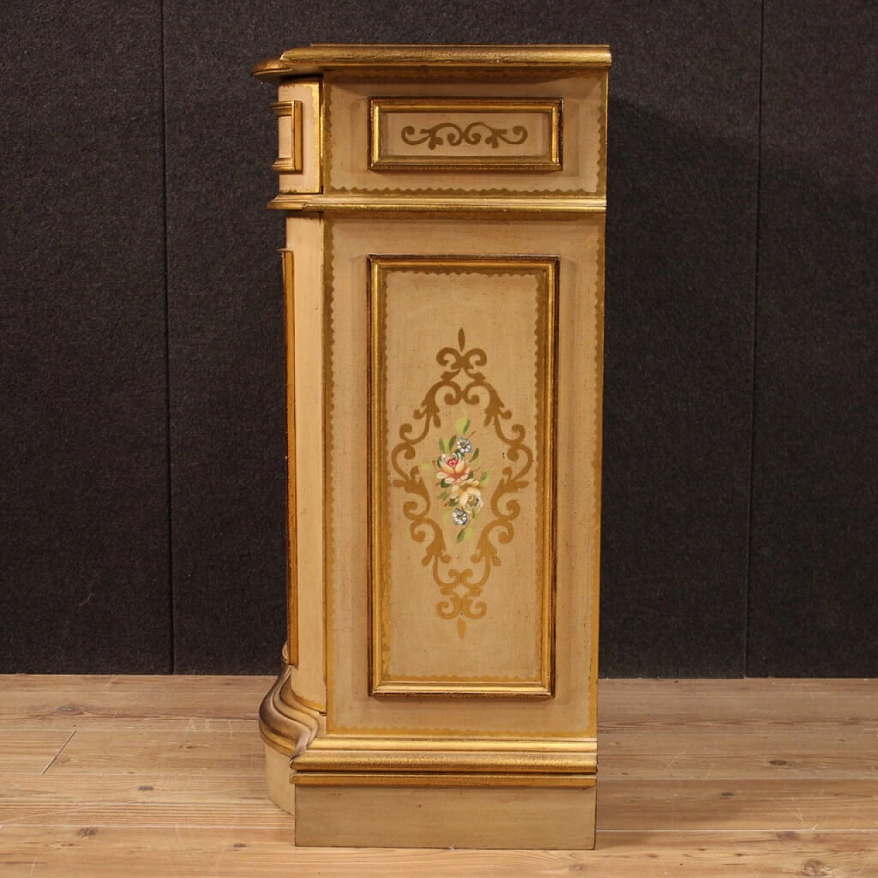 Credenza laccata e dipinta del XX secolo, anni '60 1197795