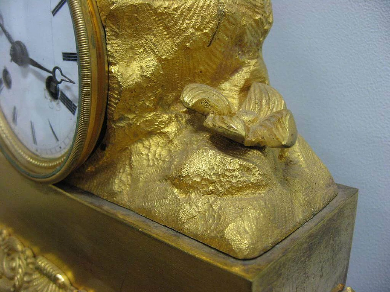 French mercury gilt bronze table clock, mid 19th century 1197905
