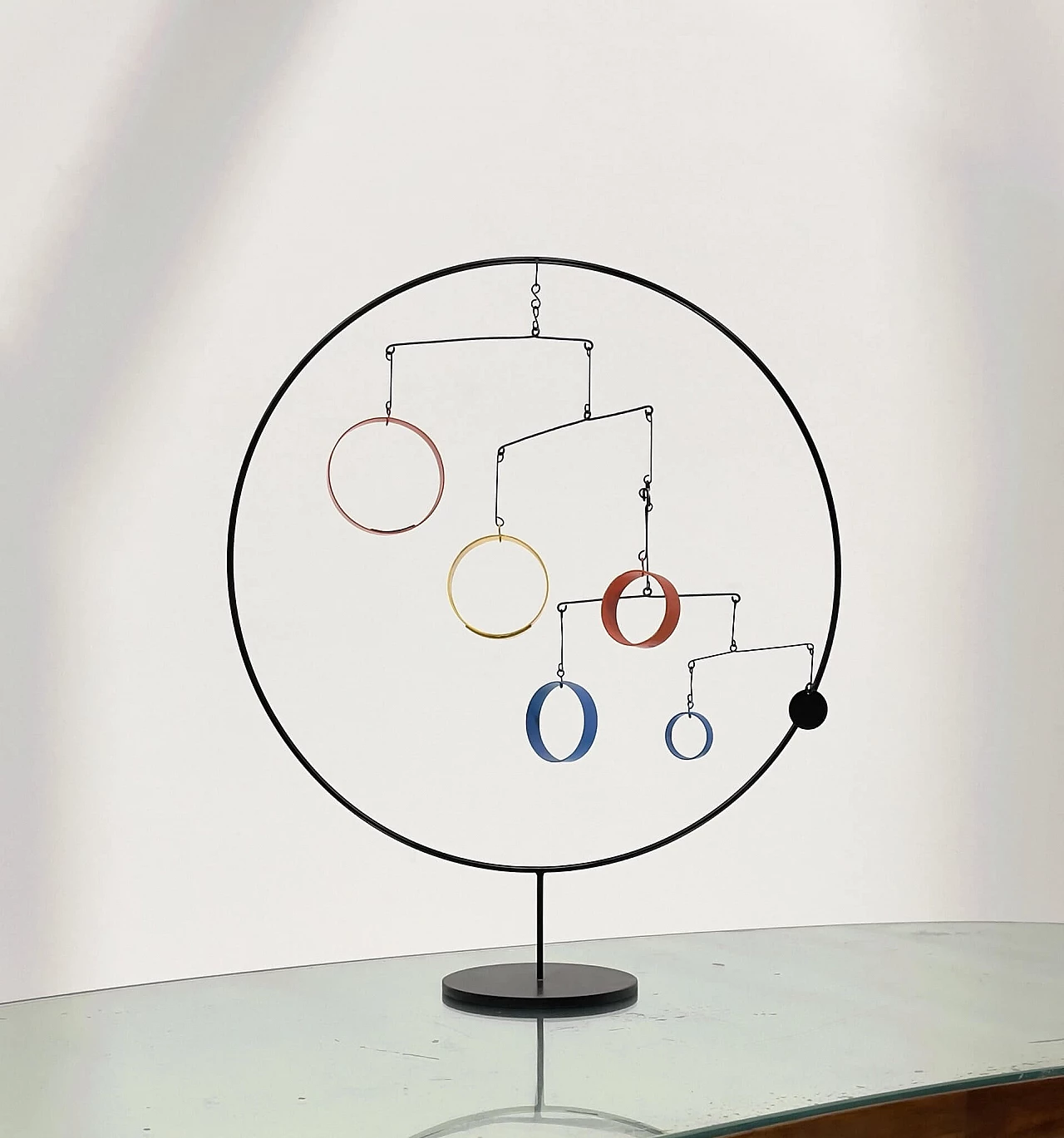 Kinetic standing mobile sculpture in the manner of Alexander Calder, 70s 1197941