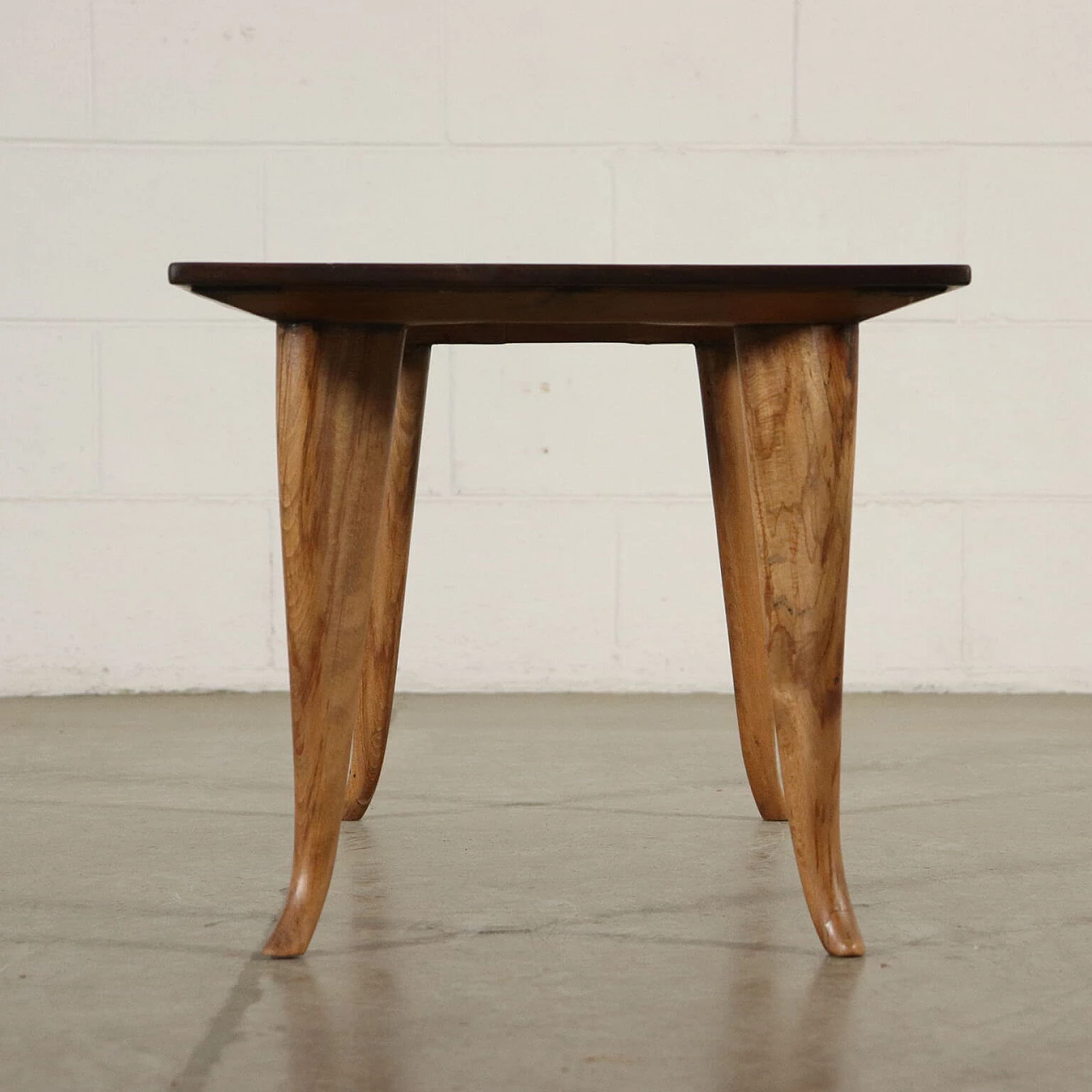 Mahogany veneered coffee table, 50s 1198056