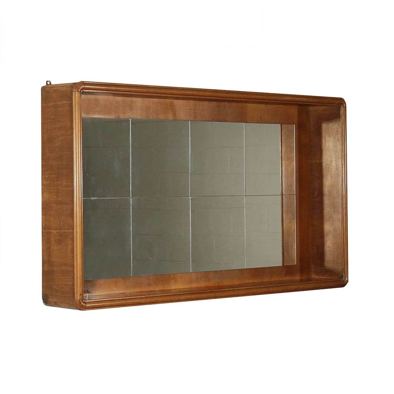 Mirror in wood veneered in blond mahogany, 50s 1198207