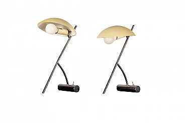 Pair of table lamps Girasole by De Majo, 2000