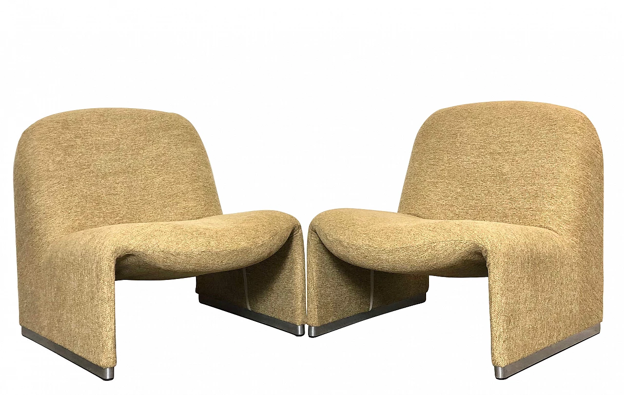 Coppia di poltrone Alky di Giancarlo Piretti per Anonima Castelli, anni '70 1198603