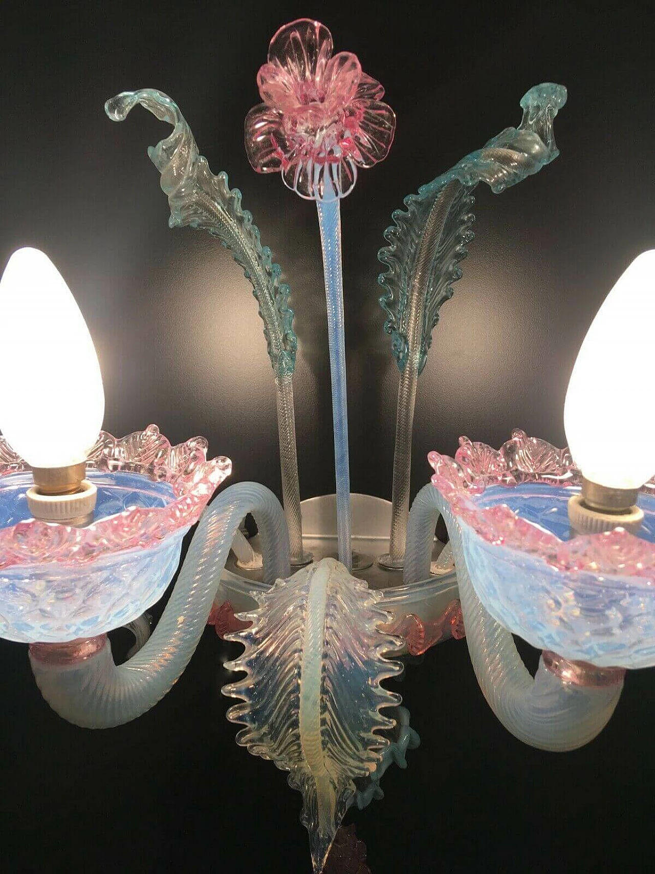 Applique in vetro di Murano di Cesare e Toso, anni '60 1198667