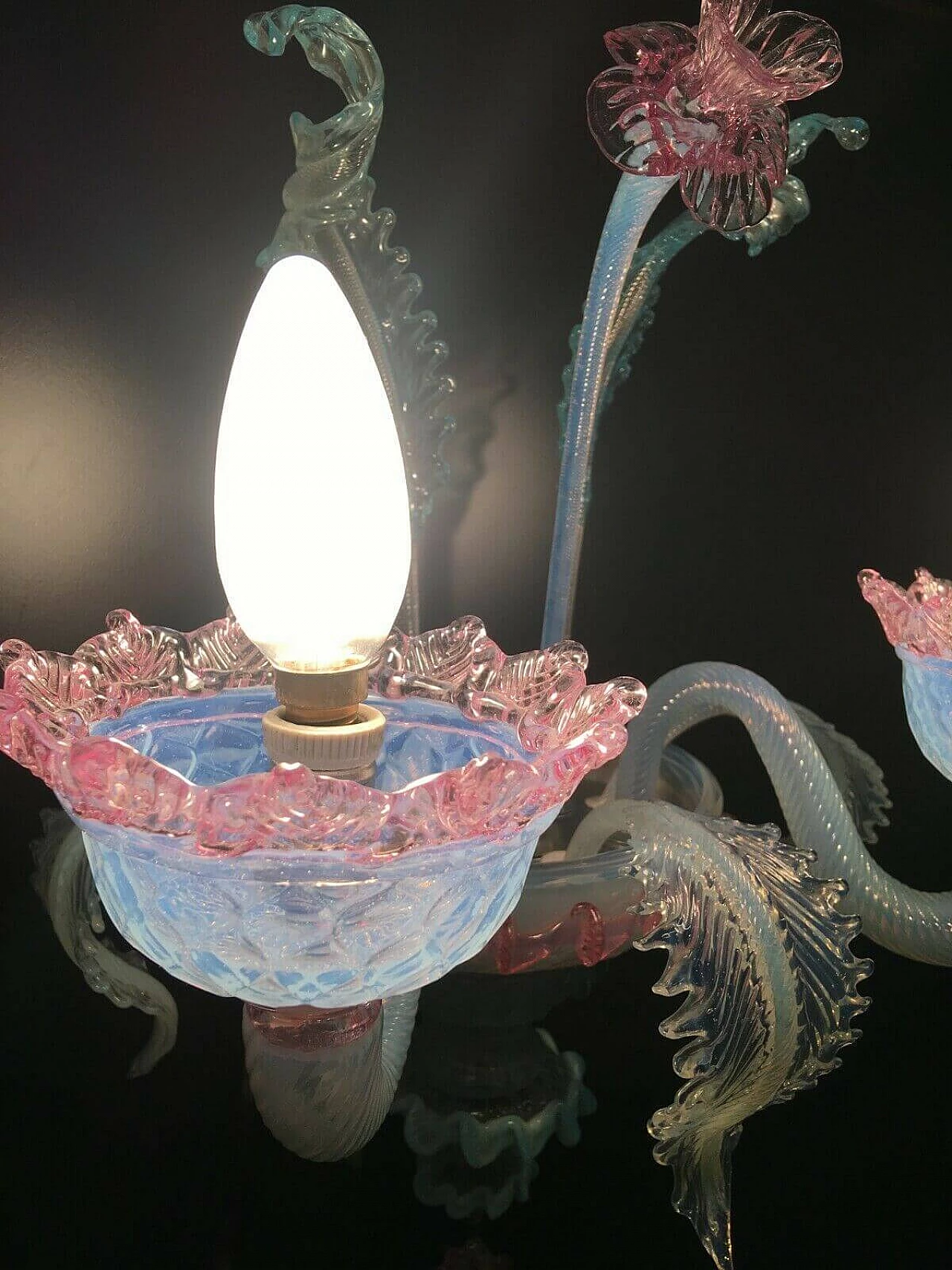 Applique in vetro di Murano di Cesare e Toso, anni '60 1198669